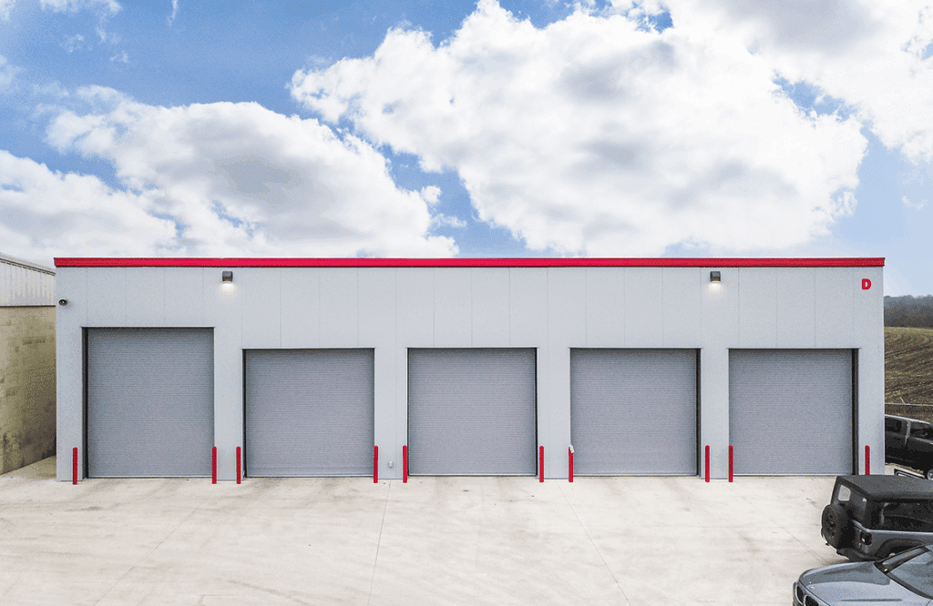 Nyle Maxwell Taylor service building in Taylor, TX, built by Aday & Associates